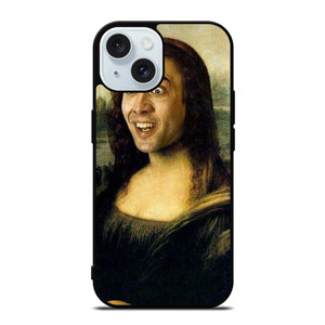 NICOLAS CAGE MONALISA 2 iPhone 15  Case Cover