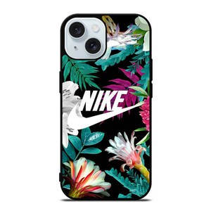 NIKE FLORAL iPhone 15  Case Cover