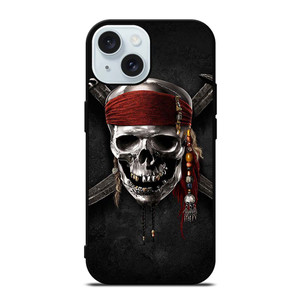 PIRATES OF THE CARIBBEAN SKULL iPhone 15  Case Cover