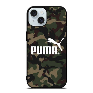 PUMA LOGO CAMO iPhone 15  Case Cover