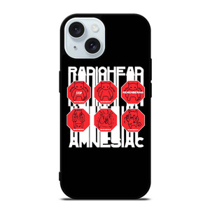 RADIOHEAD AMNESIAC LOGO iPhone 15  Case Cover