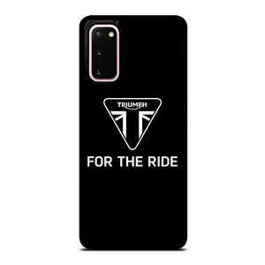 TRIUMPH FOR THE RIDE LOGO Samsung Galaxy S20 Case