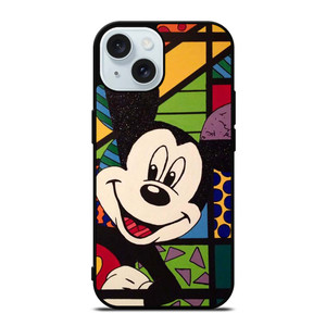 ROMERO BRITTO MICKEY MOUSE iPhone 15  Case Cover