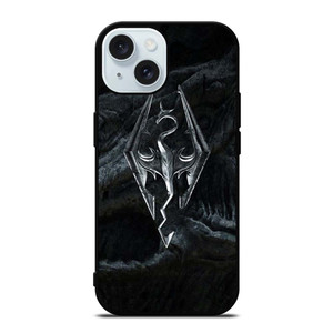 SKYRIM LOGO ELDER SCROLLS iPhone 15  Case Cover