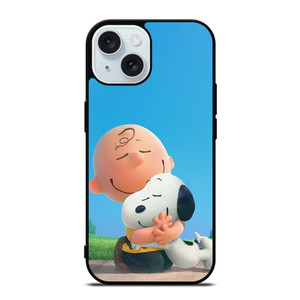 SNOOPY AND CHARLIE BROWN THE PEANUTS iPhone 15  Case Cover