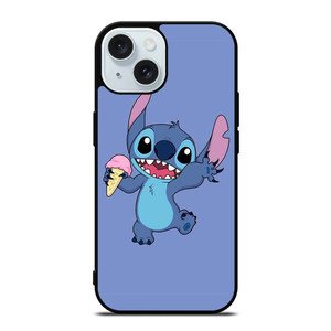 STITCH DISNEY CARTOON ICE CREAM iPhone 15  Case Cover