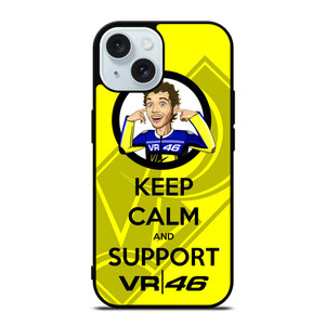 SUPPORT VALENTINO ROSSI 46 iPhone 15  Case Cover
