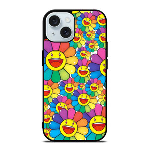TAKASHI MURAKAMI FLOWER ART iPhone 15  Case Cover