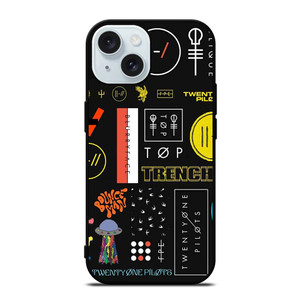 TWENTY ONE PILOTS LOGO COLLAGE iPhone 15  Case Cover