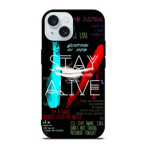 TWENTY ONE PILOTS STAY ALIVE iPhone 15  Case Cover