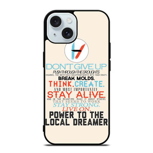 TWENTY ONE PILOTS TITLES iPhone 15  Case Cover