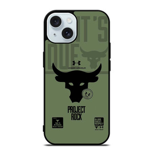 UNDER ARMOUR LOGO PROJECT ROCK iPhone 15  Case Cover