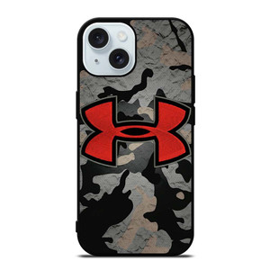 UNDER ARMOUR LOGO RED CAMO iPhone 15  Case Cover