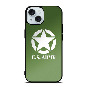 US ARMY LOGO GREEN iPhone 15  Case Cover