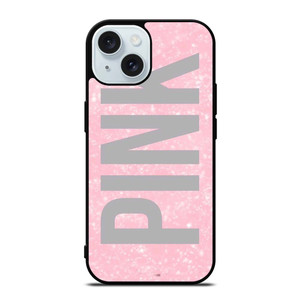 VICTORIA'S SECRET PINK SPARKLE LOGO iPhone 15  Case Cover