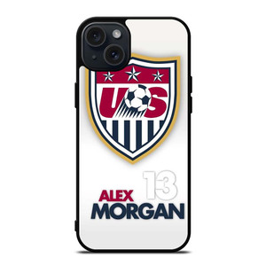 ALEX MORGAN 13 USA SOCCER TEAM iPhone 15 Plus Case