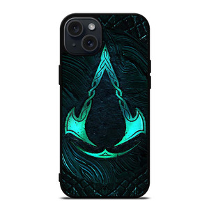 ASSASSIN'S CREED GREEN LOGO iPhone 15 Plus Case