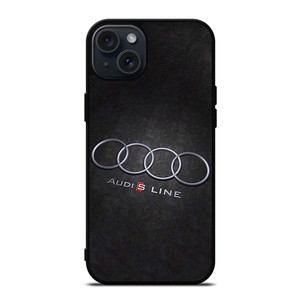 AUDI CAR LOGO S LINE iPhone 15 Plus Case