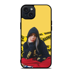 BILLIE EILISH WARNING iPhone 15 Plus Case