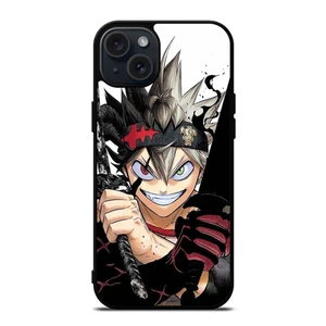 BLACK CLOVER ASTA MANGA ANIME CARTOON iPhone 15 Plus Case