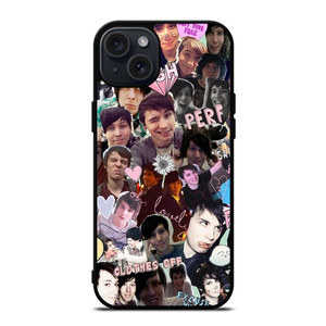 COLLAGE DAN AND PHIL iPhone 15 Plus Case