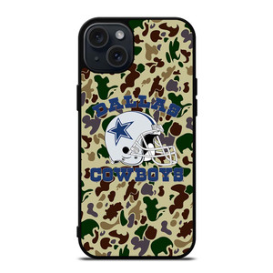 DALLAS COWBOYS CAMO BAPE iPhone 15 Plus Case