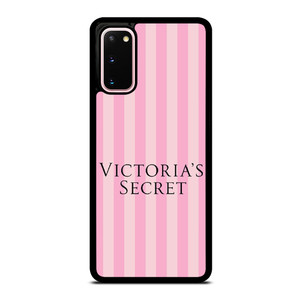 VICTORIA'S SECRET LOGO PINK STRIPE Samsung Galaxy S20 Case