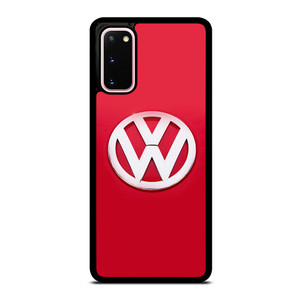 VW VOLKSWAGEN LOGO RED Samsung Galaxy S20 Case VW VOLKSWAGEN LOGO RED Samsung Galaxy S20 Case