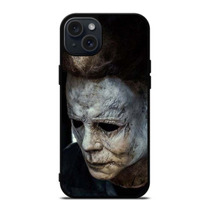 FACE OF MICHAEL MYERS HALLOWEEN iPhone 15 Plus Case