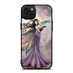 FAIRY DRAGONFLIES MOON iPhone 15 Plus Case