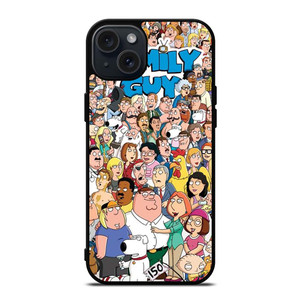 FAMILY GUY CARTOON ALL CHARACTERS iPhone 15 Plus Case