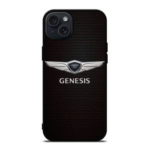 GENESIS CAR LOGO METAL PLATE iPhone 15 Plus Case