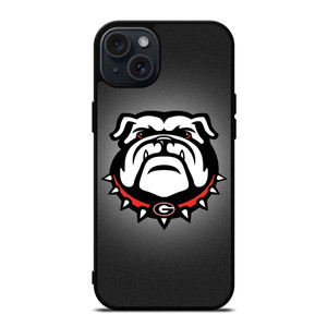 GEORGIA BULLDOGS UGA LOGO iPhone 15 Plus Case