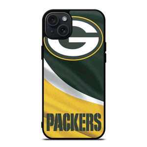 GREEN BAY PACKER NFL FLAG iPhone 15 Plus Case