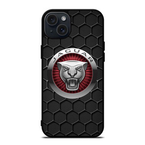 JAGUAR LOGO CAR EMBLEM iPhone 15 Plus Case