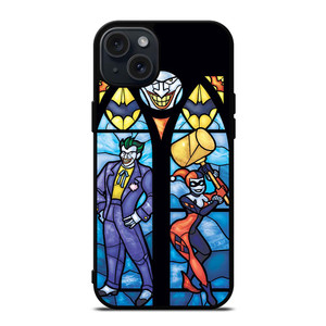 JOKER AND HARLEY QUINN ART iPhone 15 Plus Case