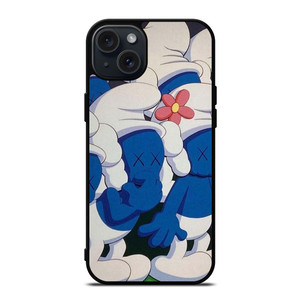 KAWS SMURF iPhone 15 Plus Case