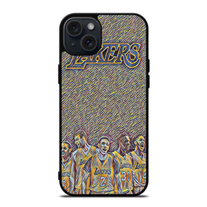 LA LAKERS ART iPhone 15 Plus Case