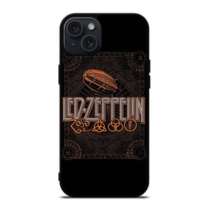 LED ZEPPELIN BAND LOGO MOTHERSHIP ICON ART iPhone 15 Plus Case