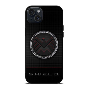 MARVEL AGENTS OF SHIELD LOGO METAL iPhone 15 Plus Case