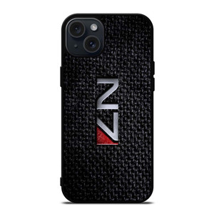 MASS EFFECT N7 METAL LOGO iPhone 15 Plus Case