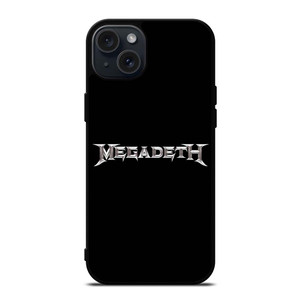 MEGADETH LOGO METAL BAND iPhone 15 Plus Case