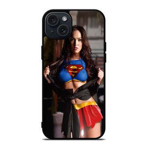 MEGAN FOX SUPER GIRL iPhone 15 Plus Case