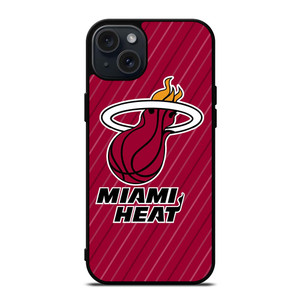 MIAMI HEAT LOGO iPhone 15 Plus Case