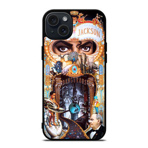 MICHAEL JACKSON DANGEROUS iPhone 15 Plus Case