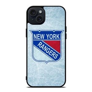 NEW YORK RANGERS NHL ICE LOGO iPhone 15 Plus Case