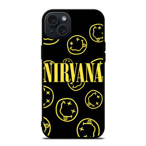 NIRVANA SMILEY COLLAGE iPhone 15 Plus Case