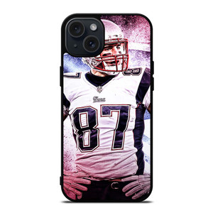 PATRIOTS ROB GRONKOWSKI iPhone 15 Plus Case
