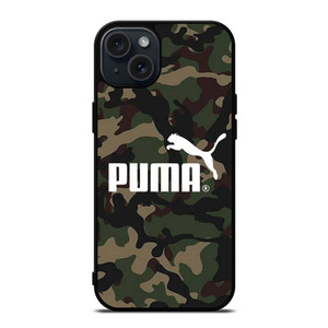 PUMA LOGO CAMO iPhone 15 Plus Case