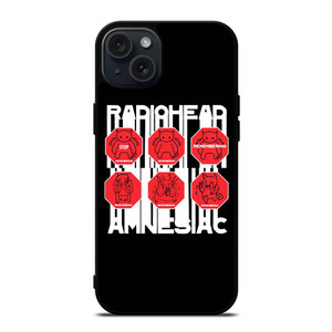 RADIOHEAD AMNESIAC LOGO iPhone 15 Plus Case